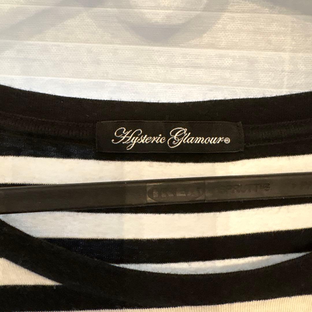 Hysteric Glamour ストライプ長袖Tシャツ