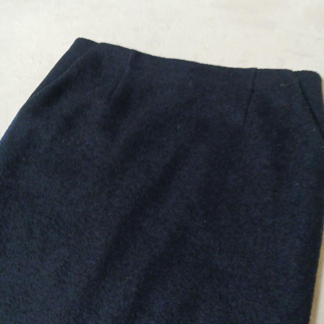 エッフェ ビームス　スーツ　セットアップ　タイトロングスカート　ジャケット　濃紺