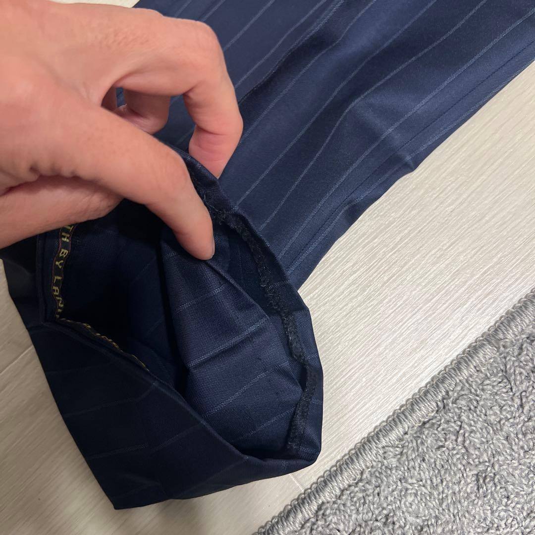 定価約28万 ロロピアーナ　ネイビースーツ　サイズ約48