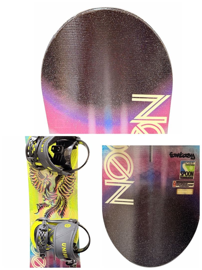 キッズ　ジュニア　スノーボード SPOON 108㎝ バイン 板 バインディング