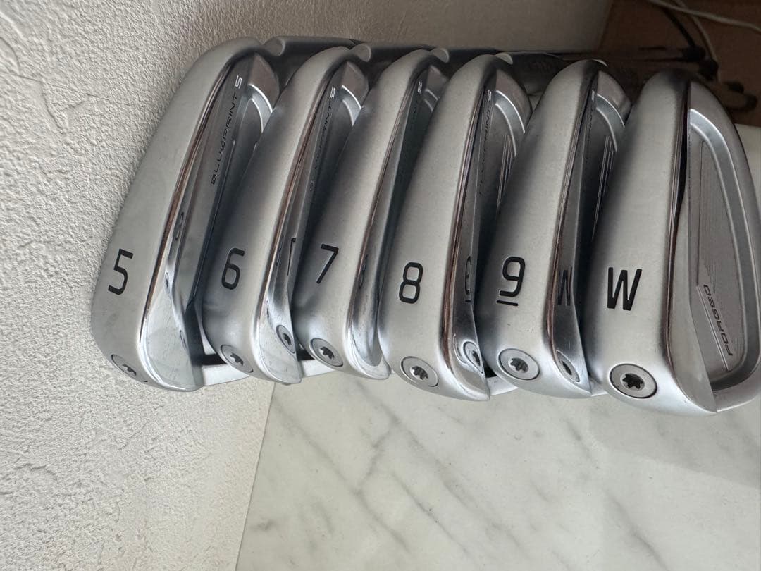 【超美品】PING ピン ブループリントSアイアン6本(5〜P）modus115