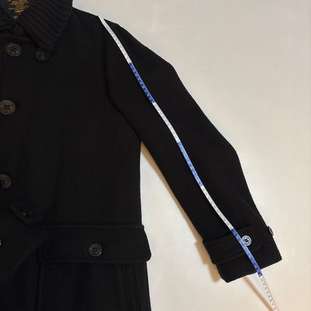 FIDELITY BEAMS別注 USA製 ドンキーコート 黒 ロングコート