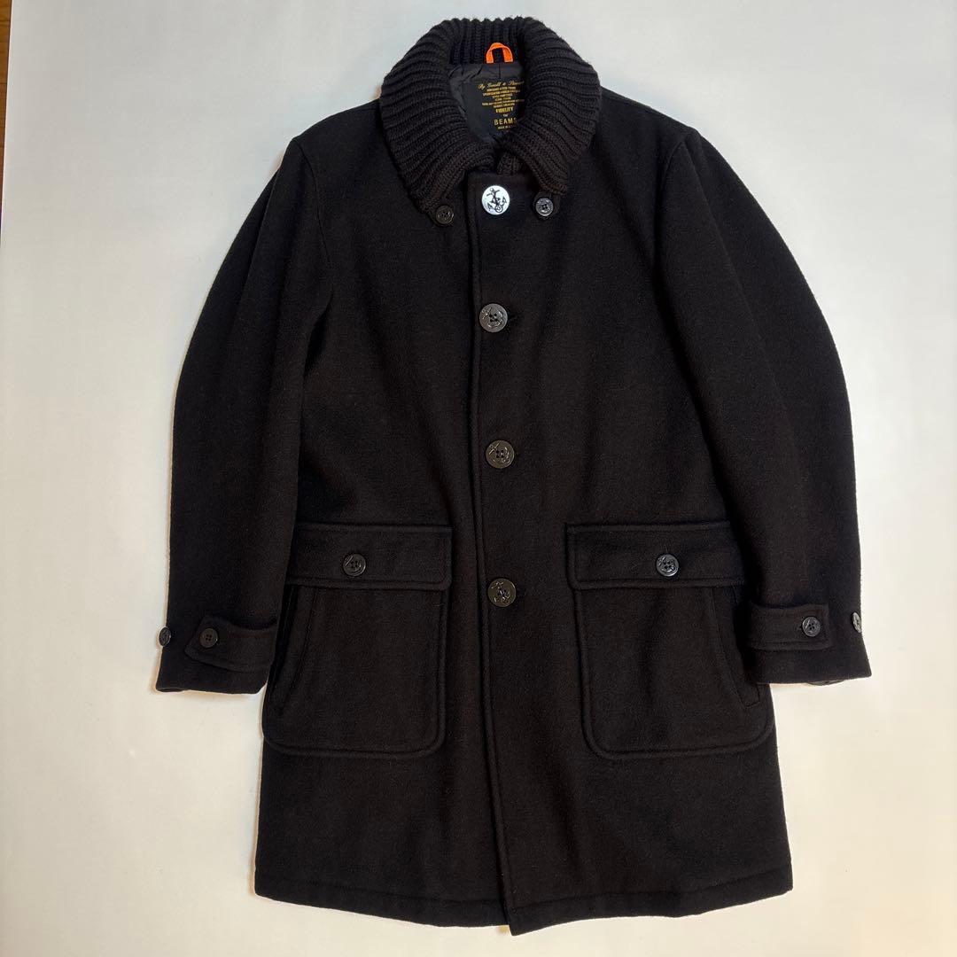 FIDELITY BEAMS別注 USA製 ドンキーコート 黒 ロングコート