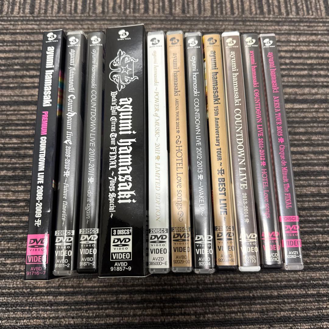 【まとめ売り】浜崎あゆみayumi hamasaki DVD 11セット