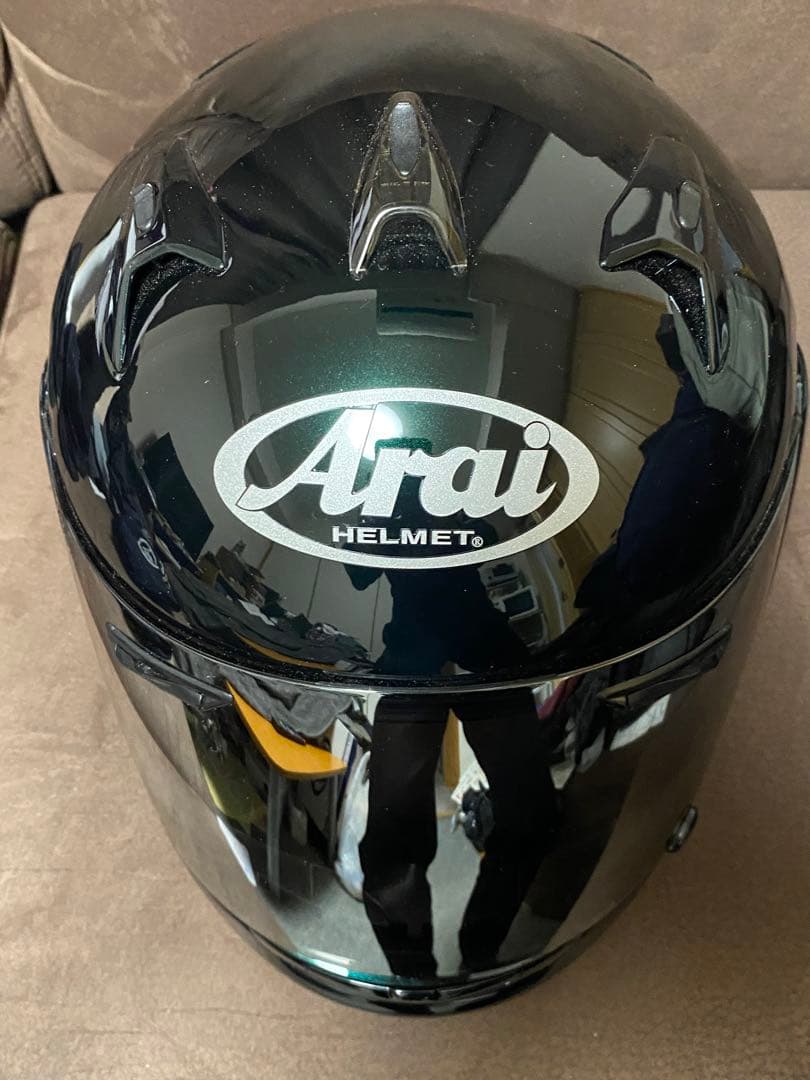 Arai フルフェイスヘルメット ミラーシールド付き