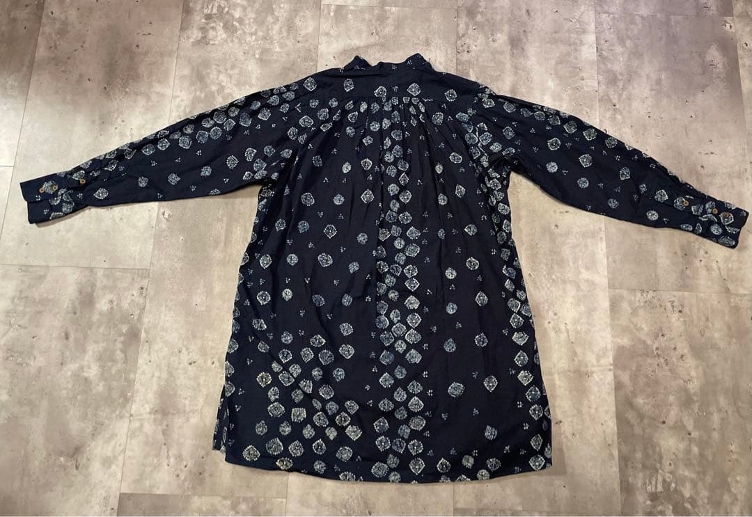 【美品】Rby 45rpm シャツ チュニック 綿100% インディゴ