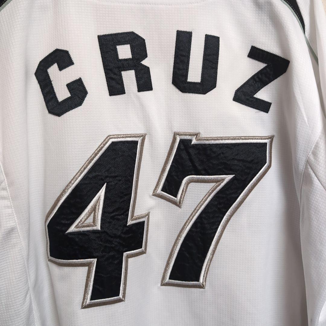 【チャー】千葉ロッテマリーンズ ユニフォーム ルイス・クルーズ #47