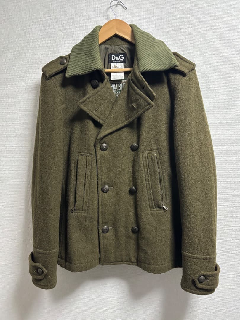 DOLCE&GABBANA ジャケット ナポレオン ピーコート