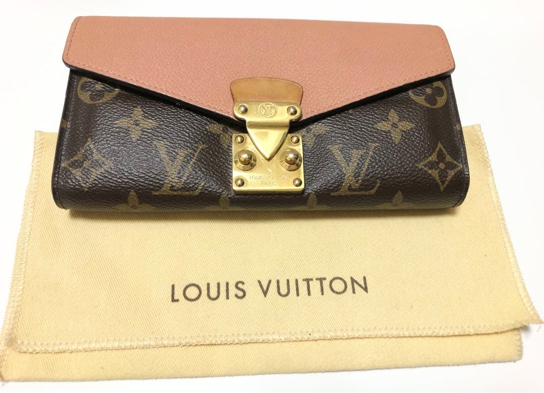 ルイヴィトン　モノグラム　ポルトフォイユ　パラス　長財布