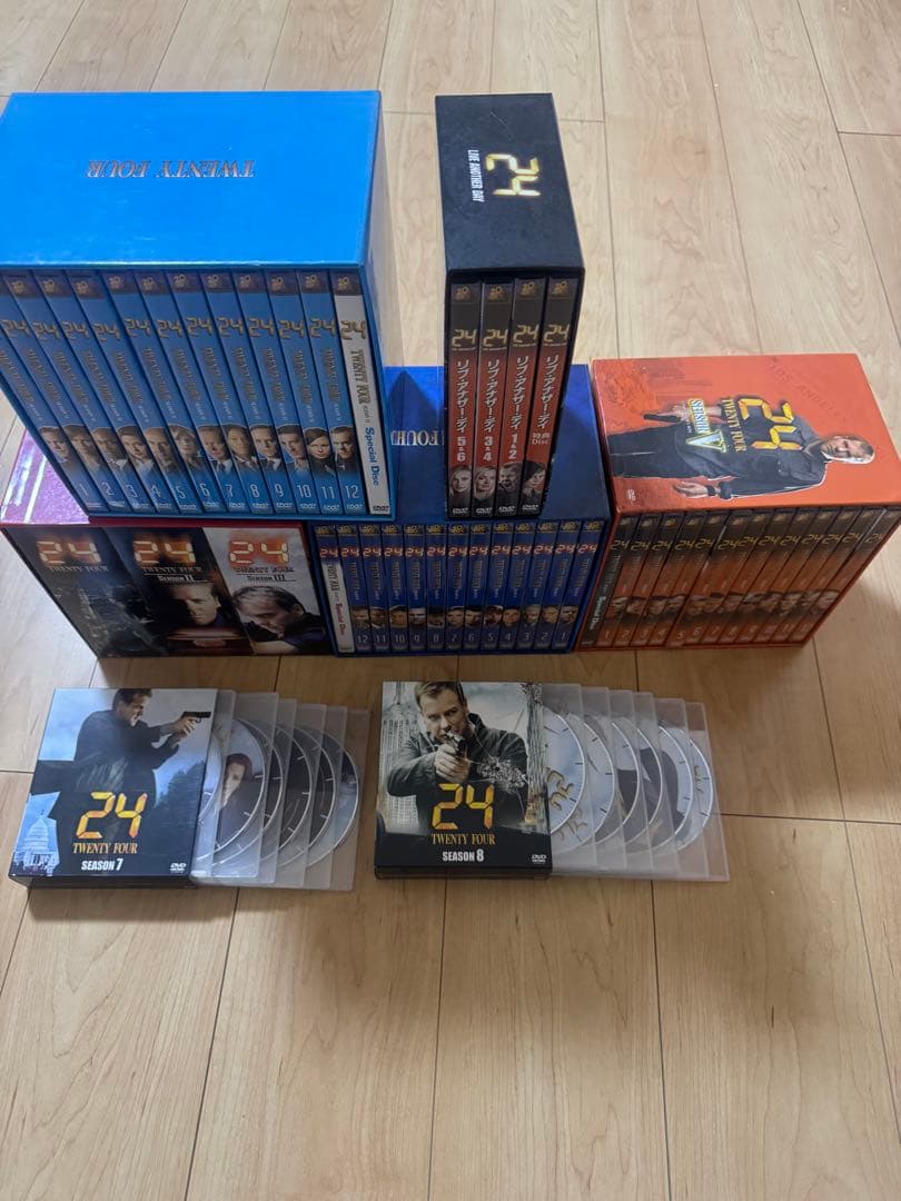 24 DVD ボックスセット シーズン1-8＋リブアナザーデイ