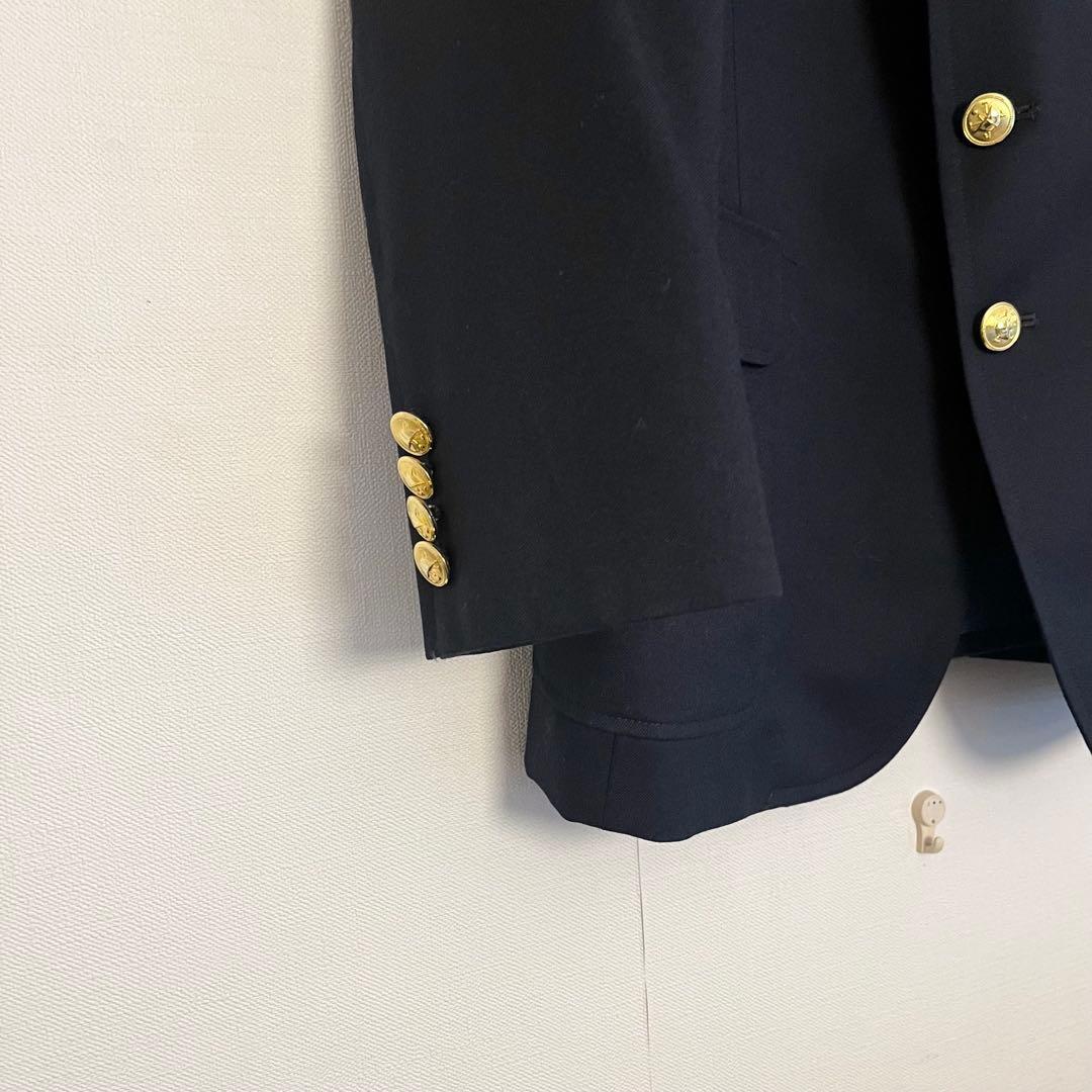 【未使用ほぼ新品に近い】ラルフローレン紺ブレセットアップ★上150★下160★★