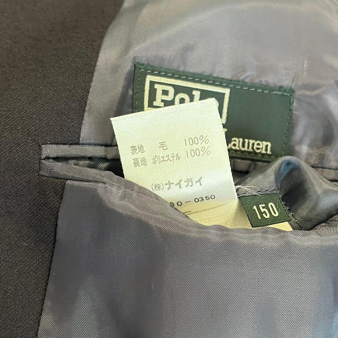 【未使用ほぼ新品に近い】ラルフローレン紺ブレセットアップ★上150★下160★★