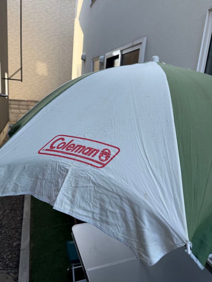 【専用】コールマン　ファミリーベンチ　パラソル付き