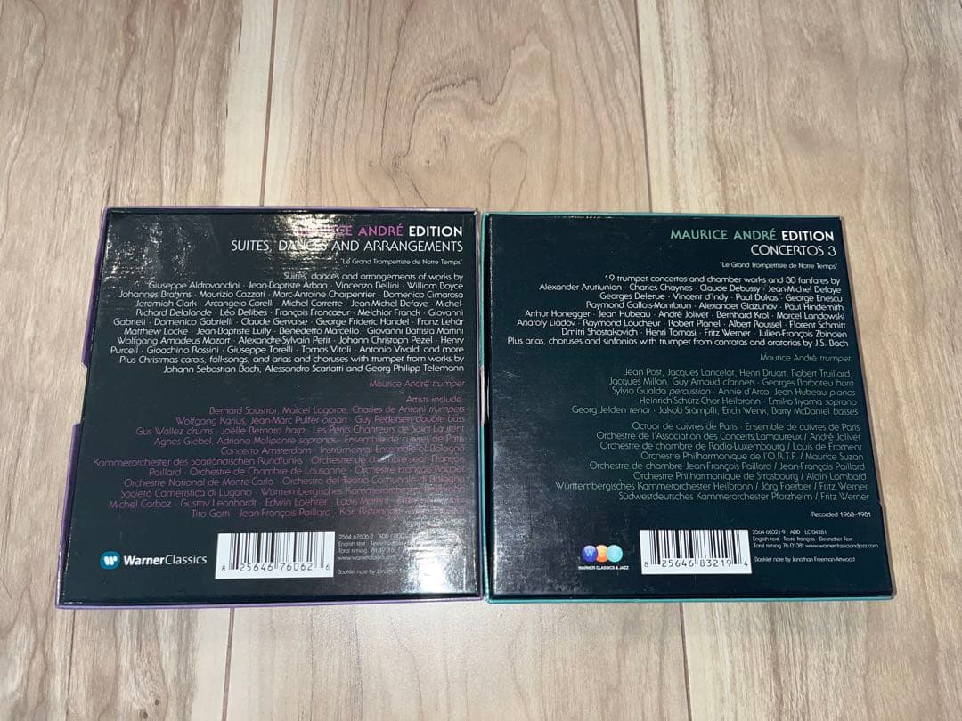 モーリス・アンドレ　6枚組ＣＤ　2セット