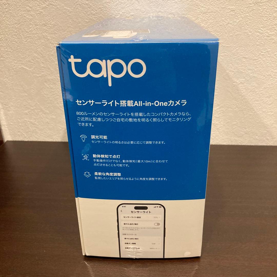 ​【新品】Tapo C615F 屋外 防犯カメラ ソーラー 自動点灯 双方向通話