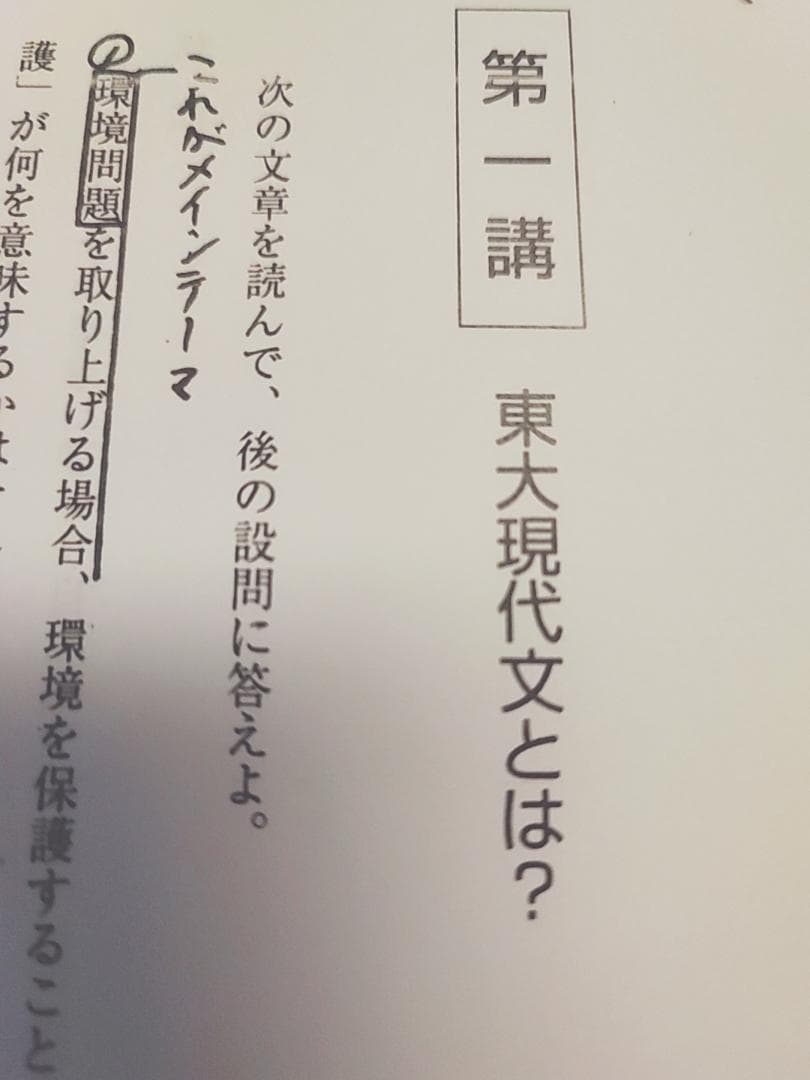 東進　林修先生の23年度東大特進東大現代文通年分フルセット　駿台　河合塾　鉄緑会