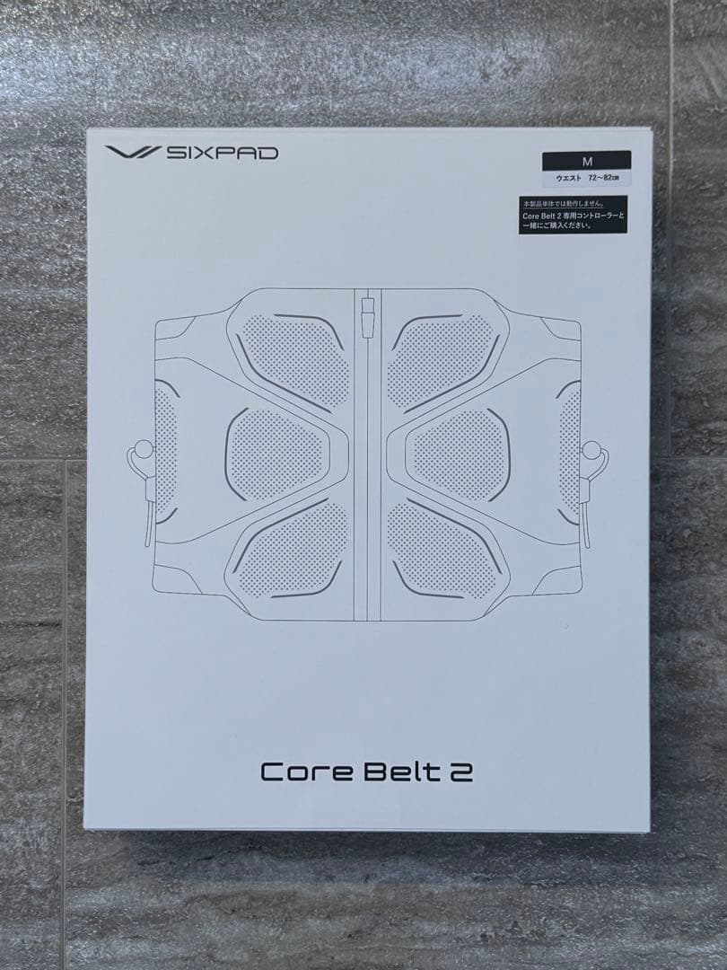 toshi【新品未使用品】SIXPAD Core Belt 2動作確認のみ