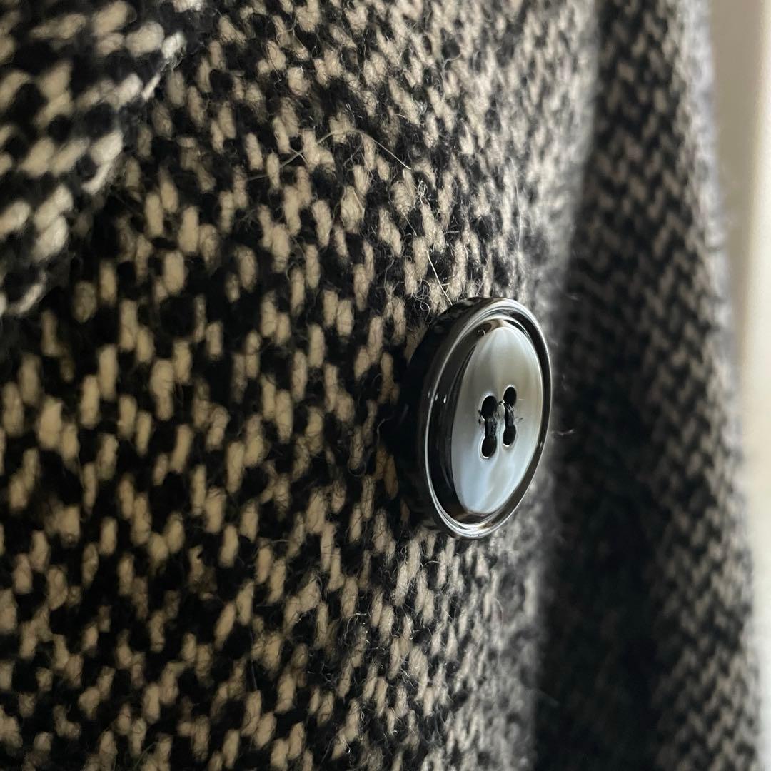 MAX&Co. ツィードダブルブレスト ロングチェスターコート 40