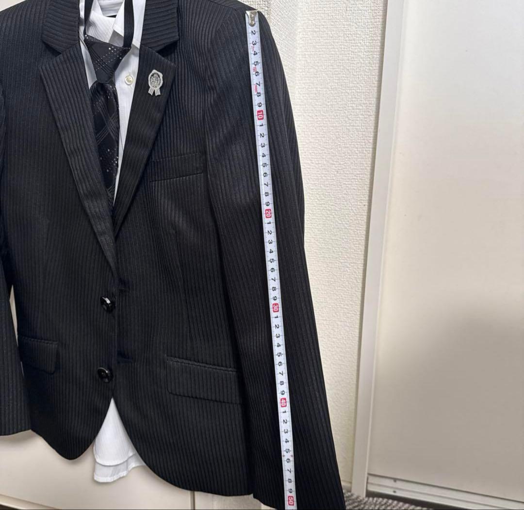 美品　hiromichi nakano ストライプスーツ 150センチ