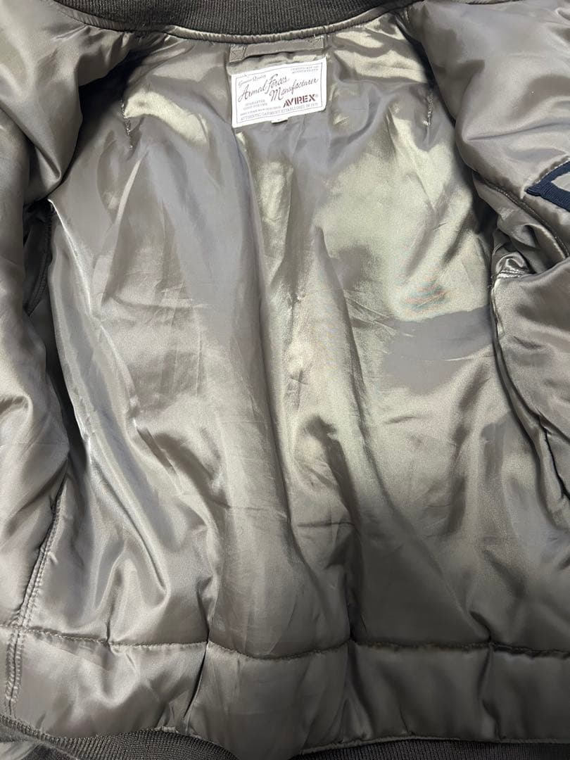 値下げしましたAVIREX U.S. AIR FORCE MAフライトジャケット