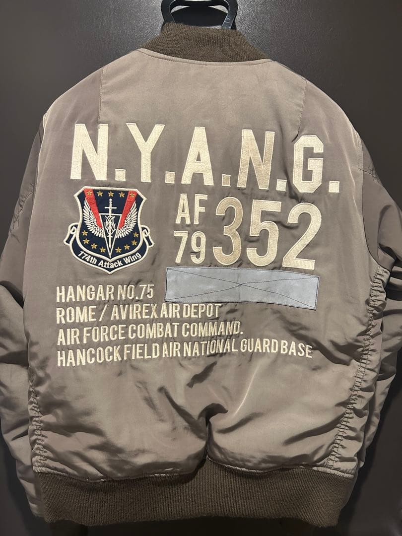 値下げしましたAVIREX U.S. AIR FORCE MAフライトジャケット