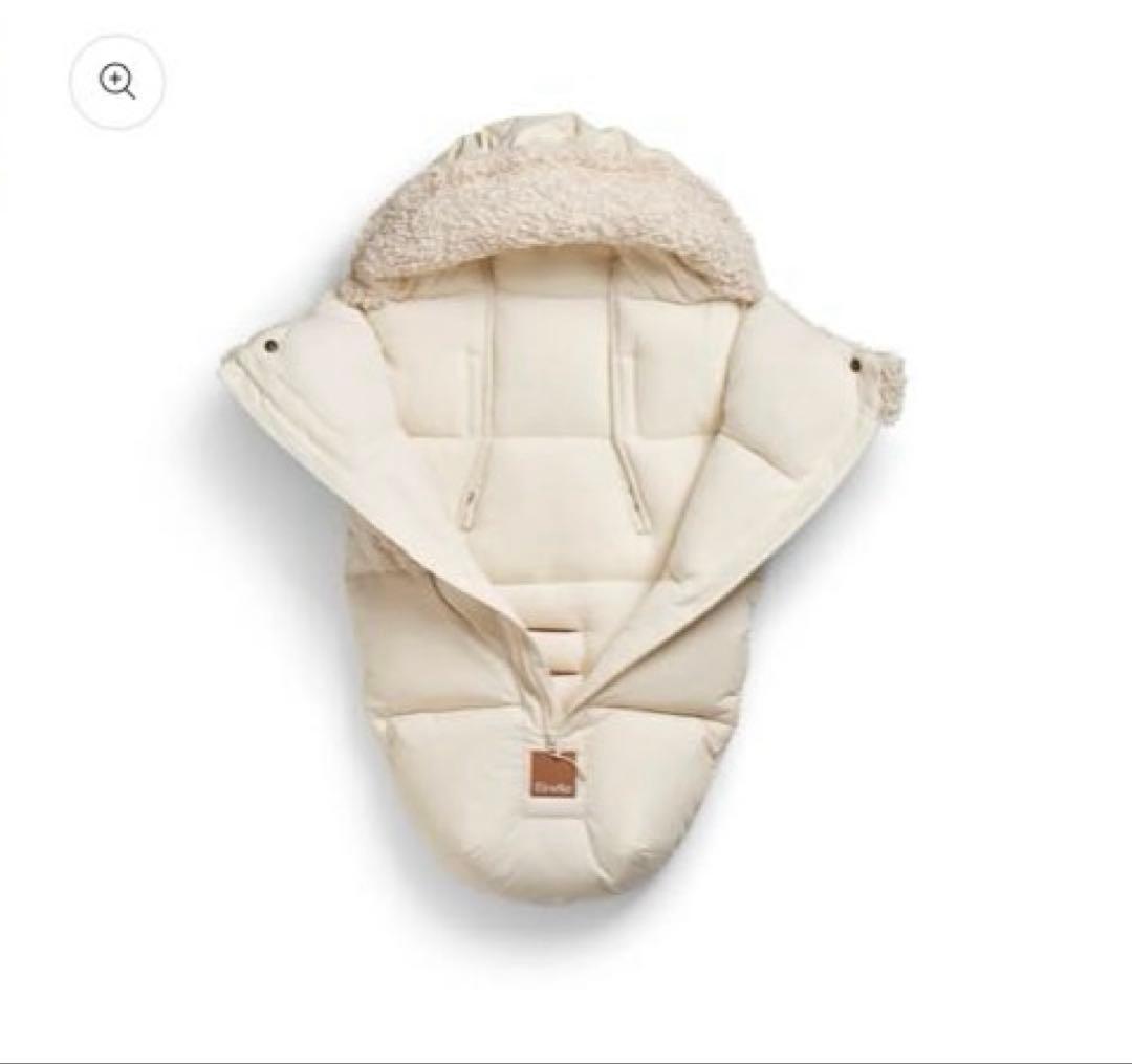 【未使用タグあり】Elodie フットマフ　Soft sherpa