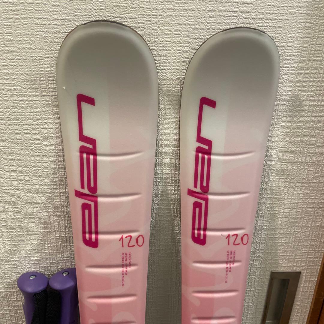 ELAN エラン　スキー板　ブーツ　ストック　ケース　スキーセット