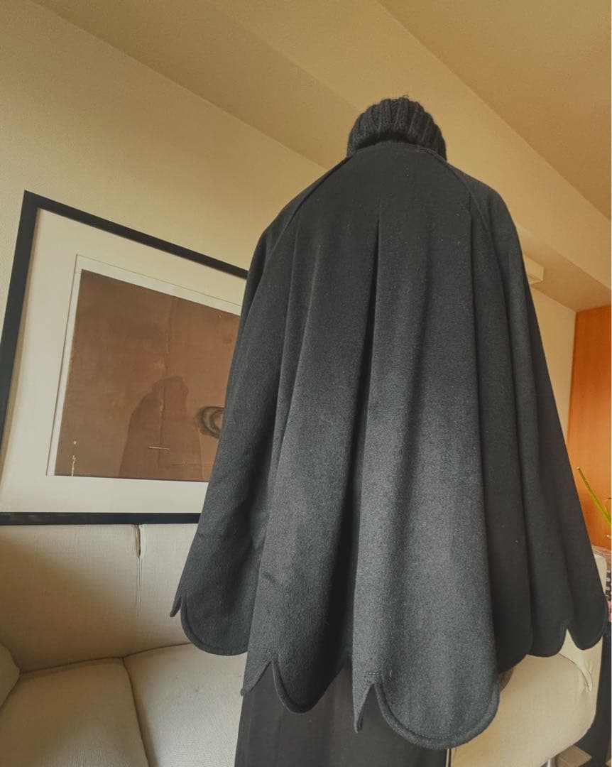 cygne★シーニュ★『Sophie』カシミア×ウールタイプ★ポンチョ★ケープ