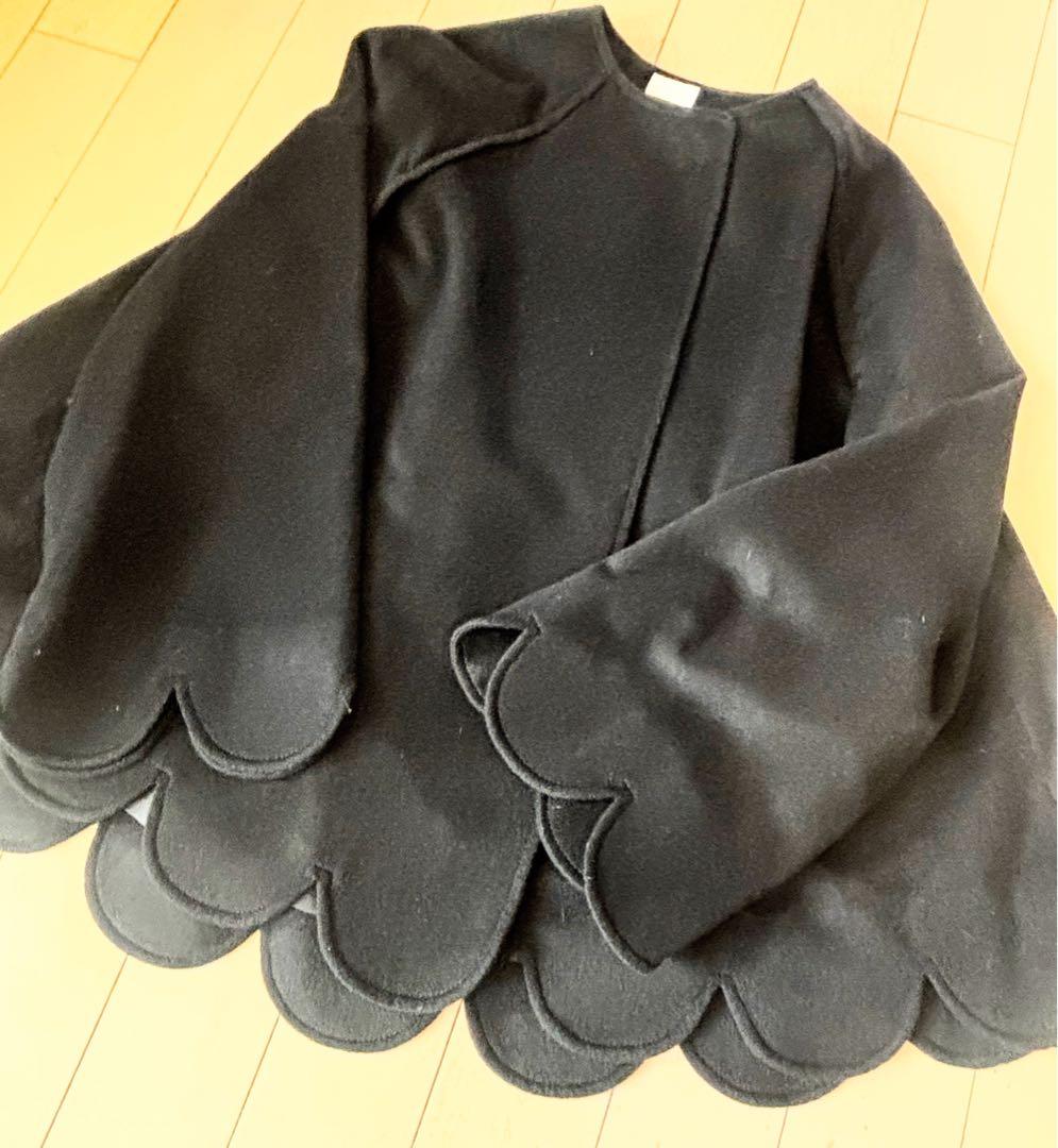 cygne★シーニュ★『Sophie』カシミア×ウールタイプ★ポンチョ★ケープ