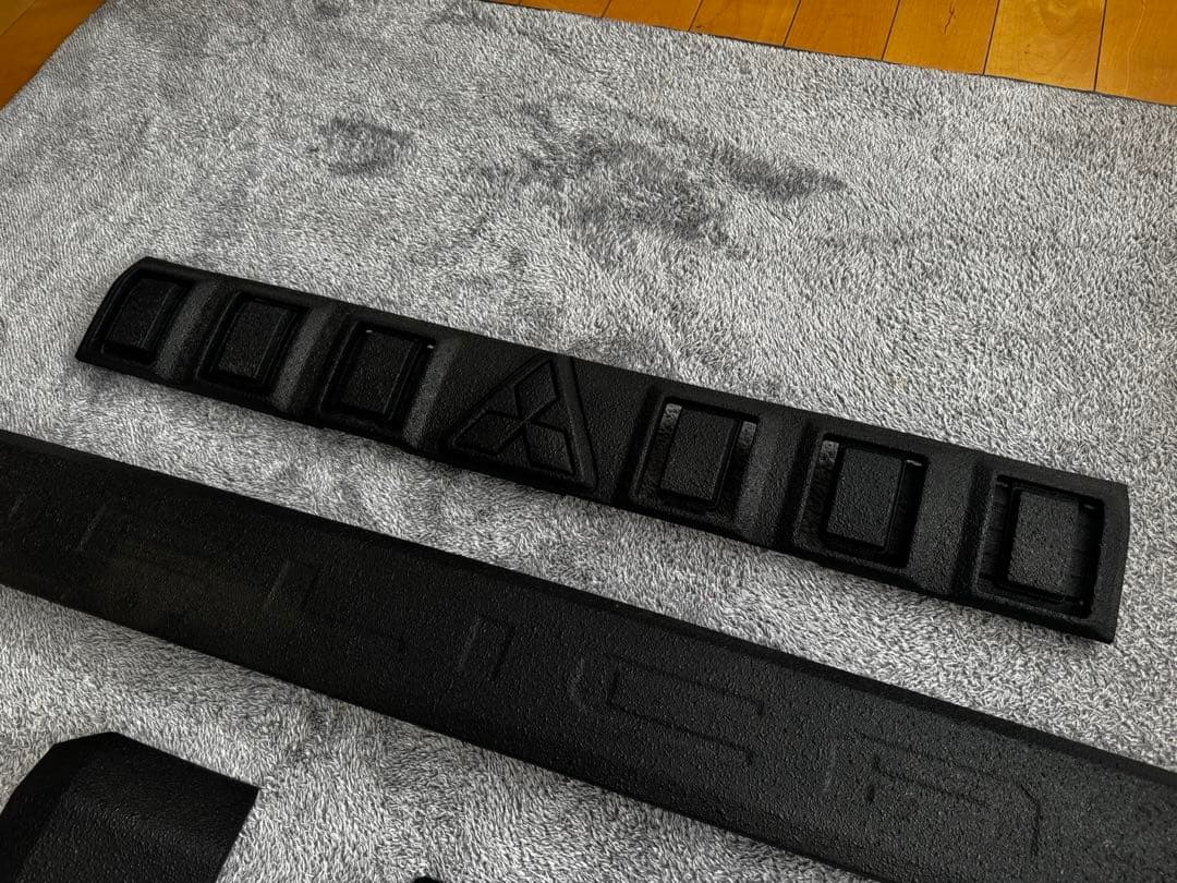 デリカミニ　ダイナミックシールド　フロントグリル　リアガーニッシュ　ラプター塗装