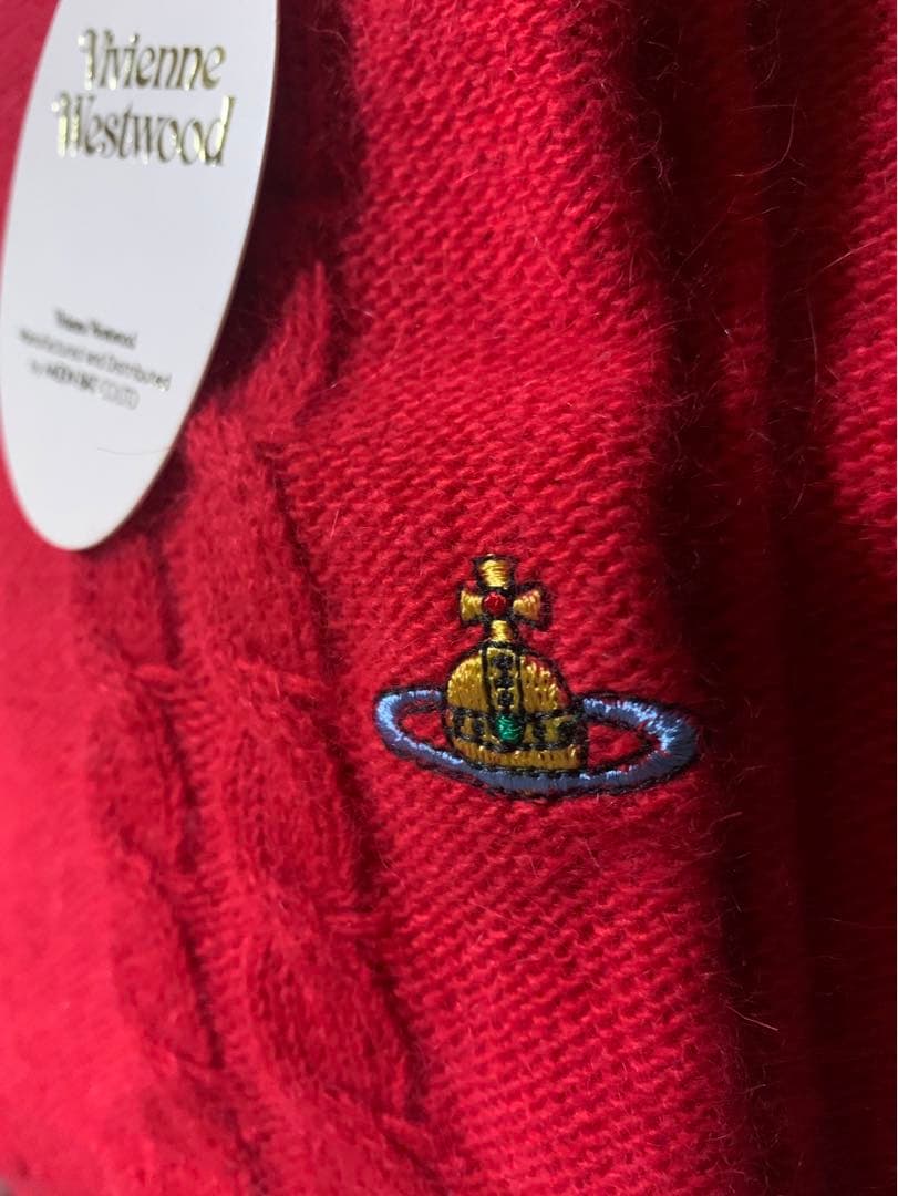 Vivienne Westwoodマフラーストール 新品 未使用 赤