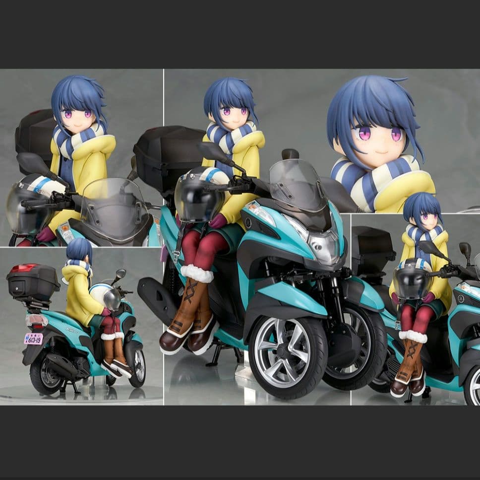 志摩リン with 三輪バイク　1/10　フィギュア　ゆるキャン△　アルター