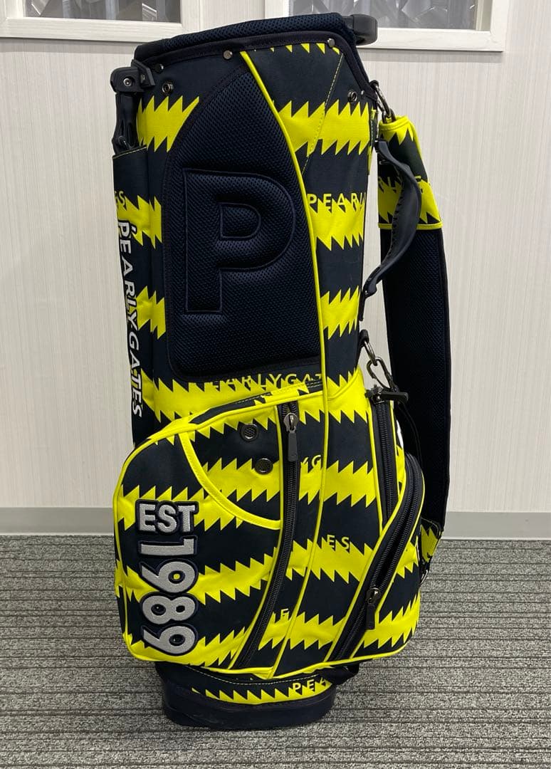 パーリーゲイツ Electric Shock！ギザギザボーダー　キャディバッグ