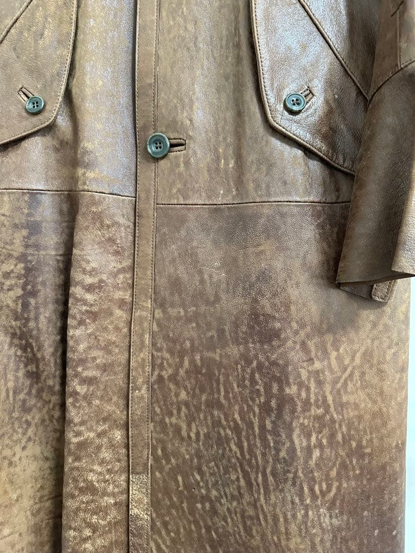 ヨウジヤマモト 革コート