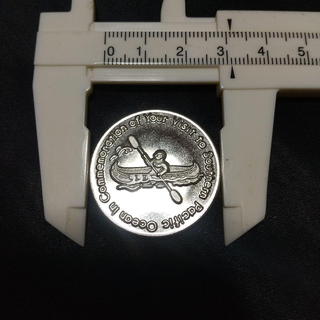 T*a様 南太平洋 記念メダル カヌー