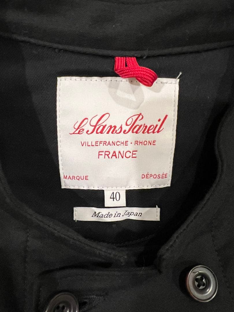 Le Sans Pareil × 2nd モールスキン スタンドカラージャケット