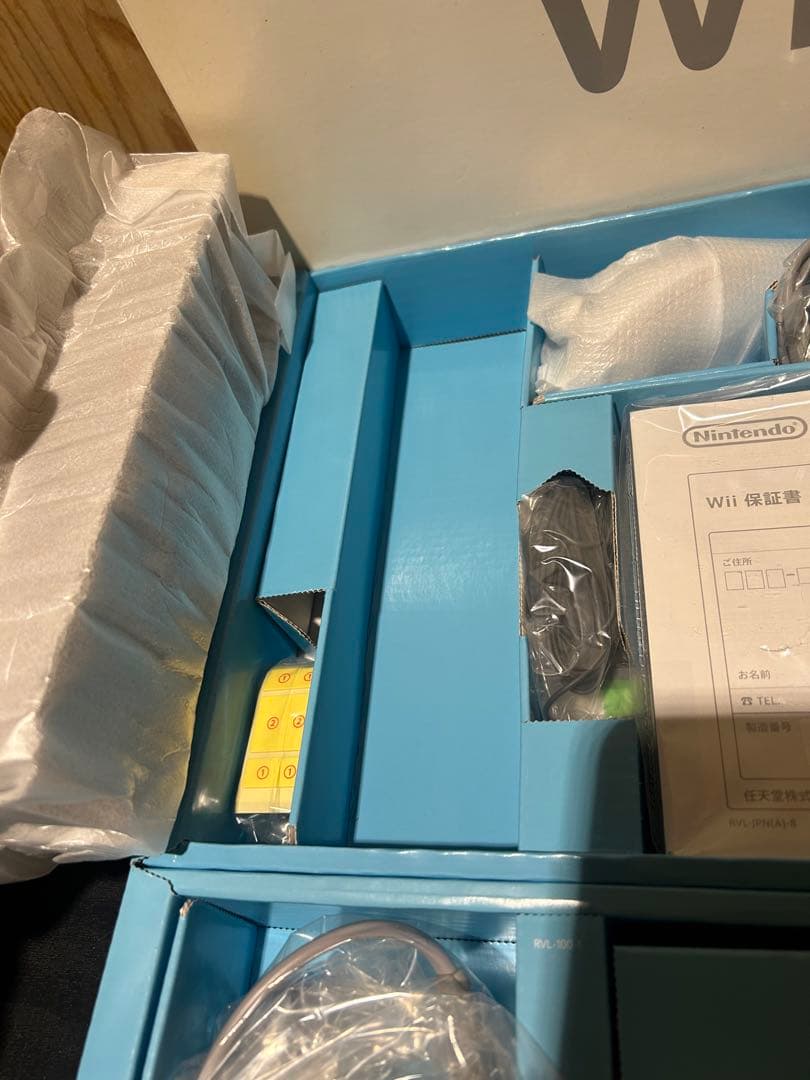 【新品・未使用】Nintendo Wii RVL-S-WD