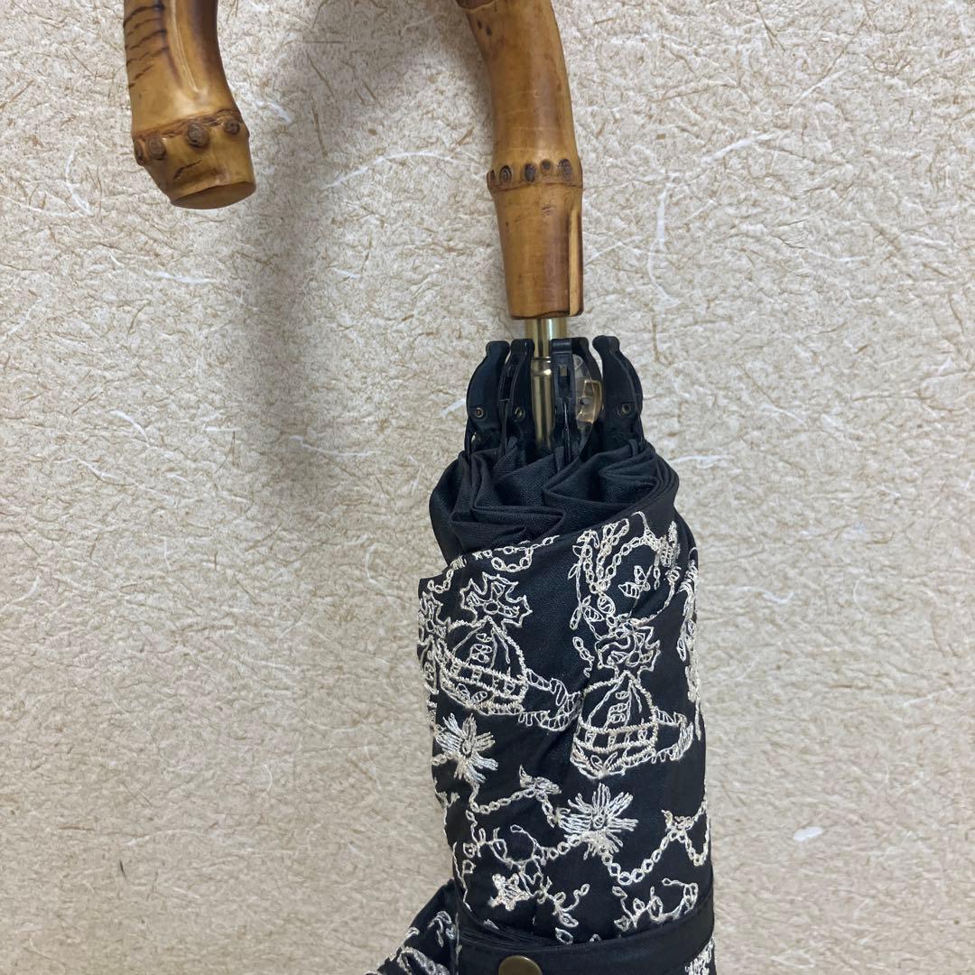 ヴィヴィアンウエストウッド　日傘　刺繍　美品
