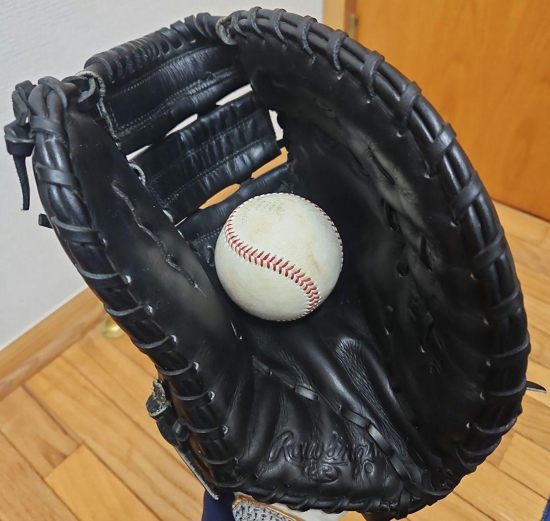 Rawlings 軟式 ファーストミット ブラック