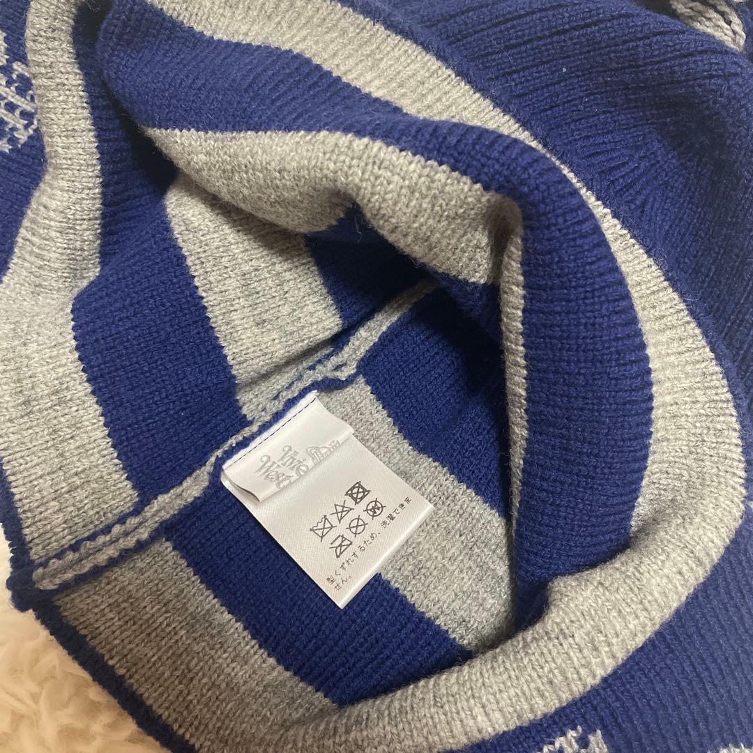 【レア】ヴィヴィアン Vivienne Westwoodニット帽 耳あて付き