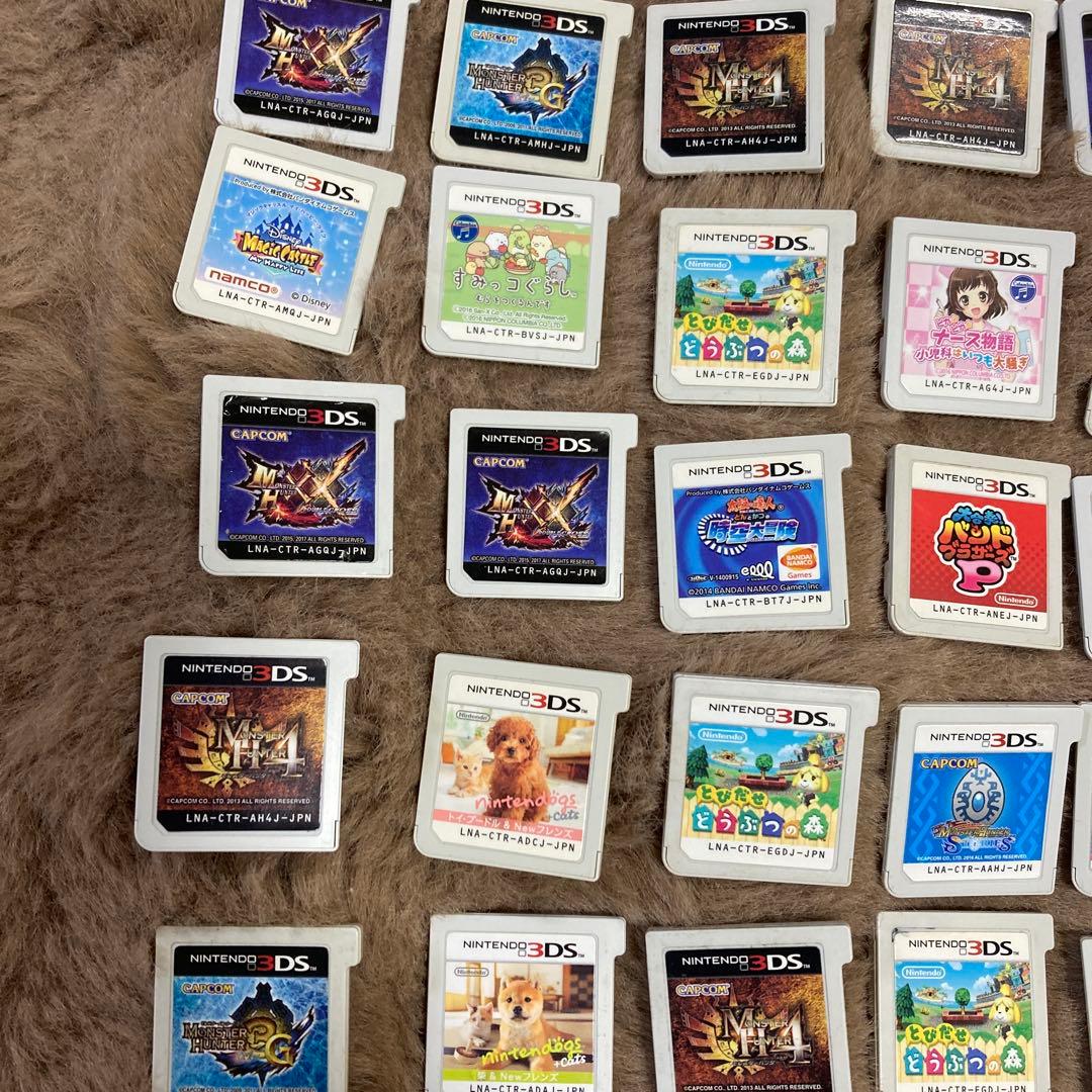 3DSソフトまとめ(ソフトのみ72枚)