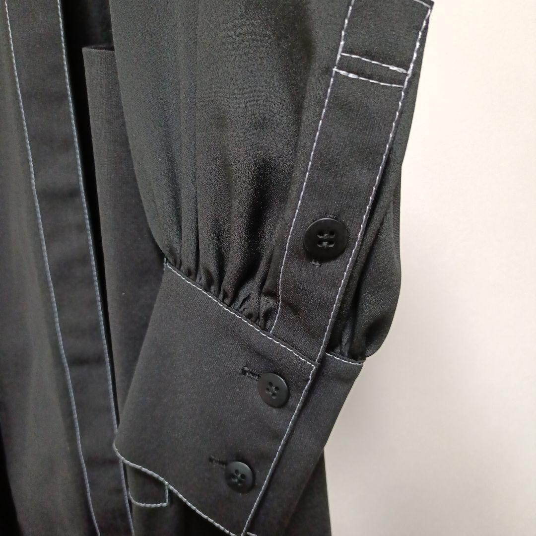 新品 アド━ア(38)ブラックワンピース