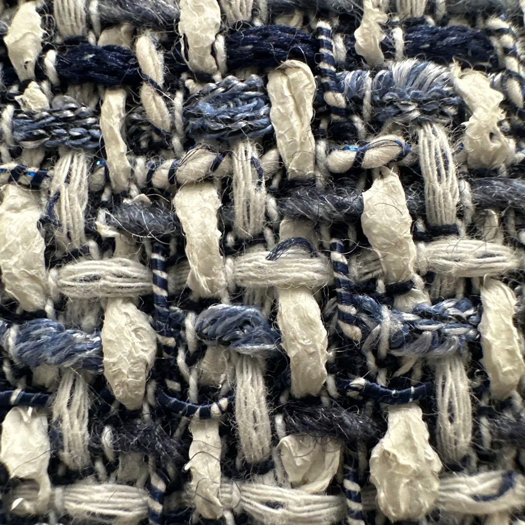 ぷるぷる LINTON ノーカラージャケットとスカートセット 13号