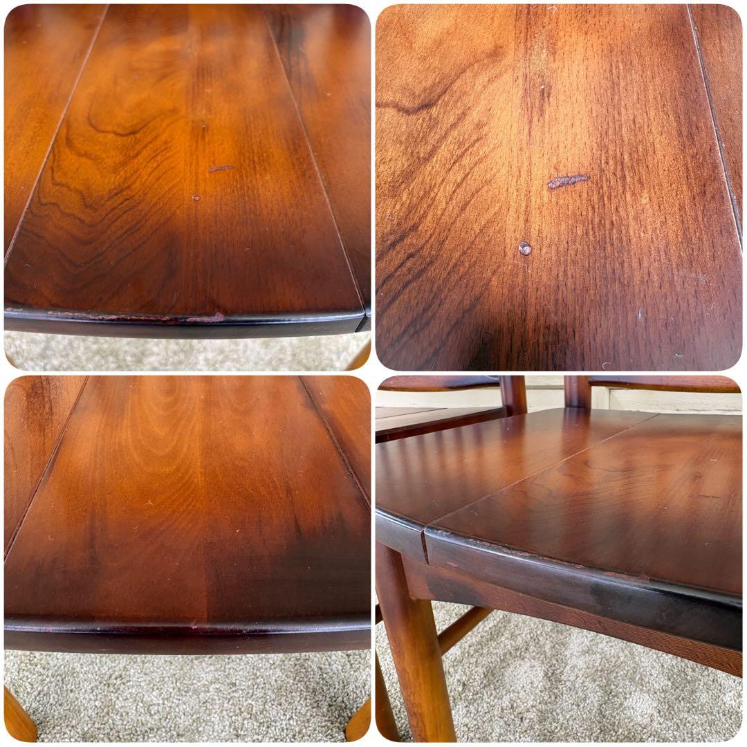 カリモク コロニアル ダイニングチェア 2脚セット 806039 馬車刻印付き