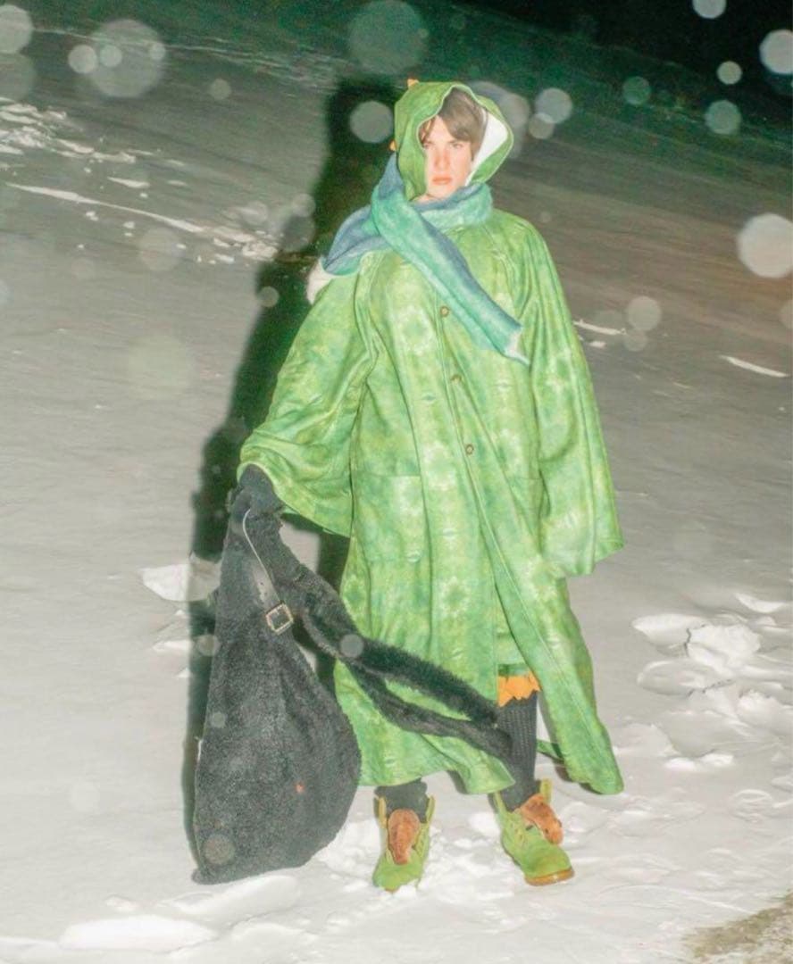 dinoworks ボア　ショルダーバッグ