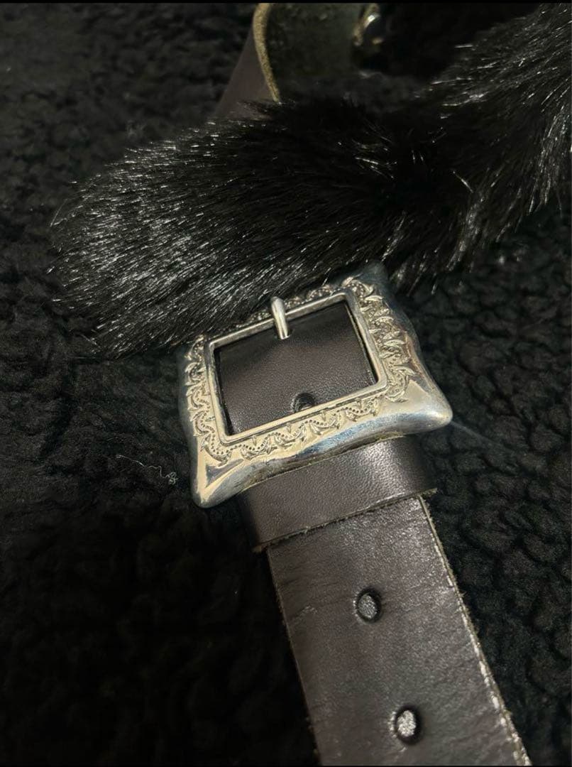 dinoworks ボア　ショルダーバッグ