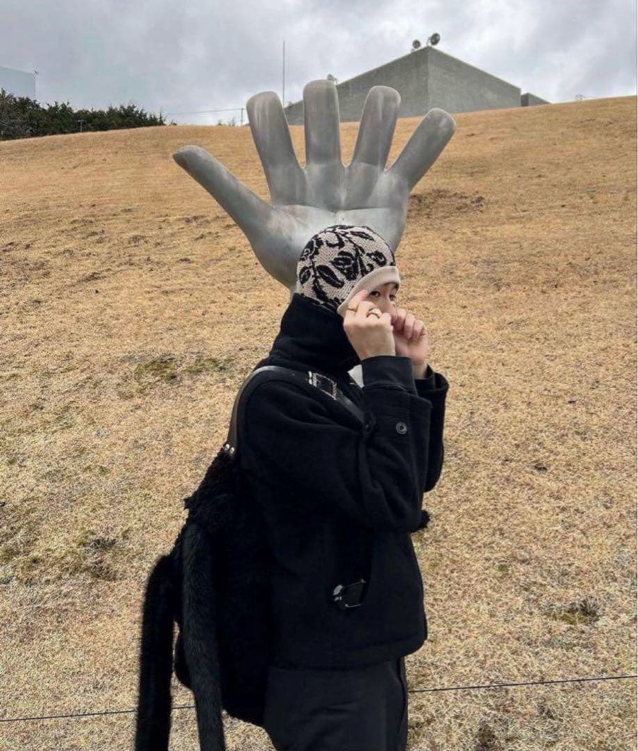 dinoworks ボア　ショルダーバッグ