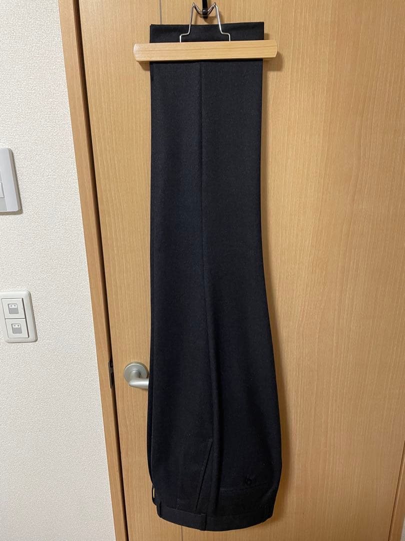 31 ブルックスブラザーズリージェントカノニコフランネルトラウザーズ　グレー