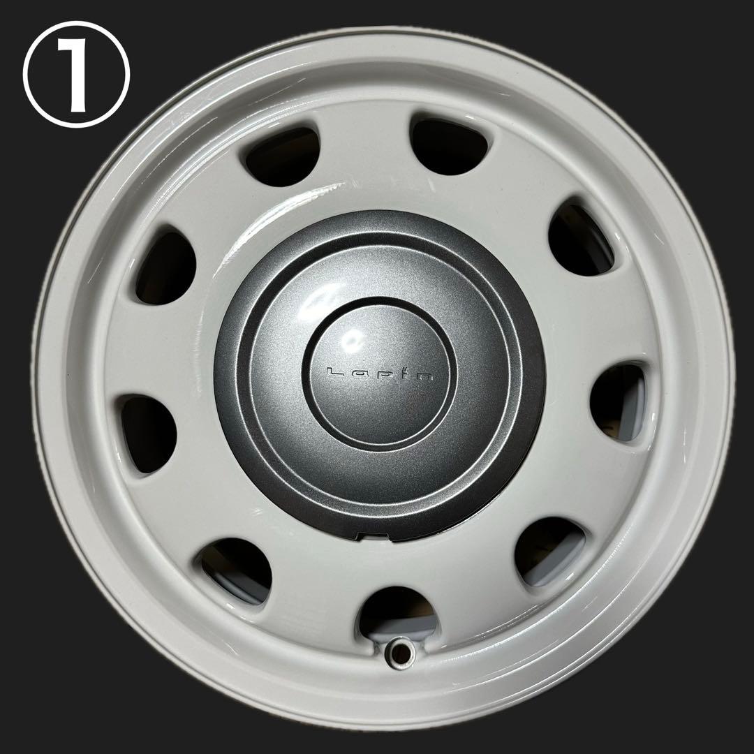 14インチ　現行ラパン　純正ホイール　ENKEI