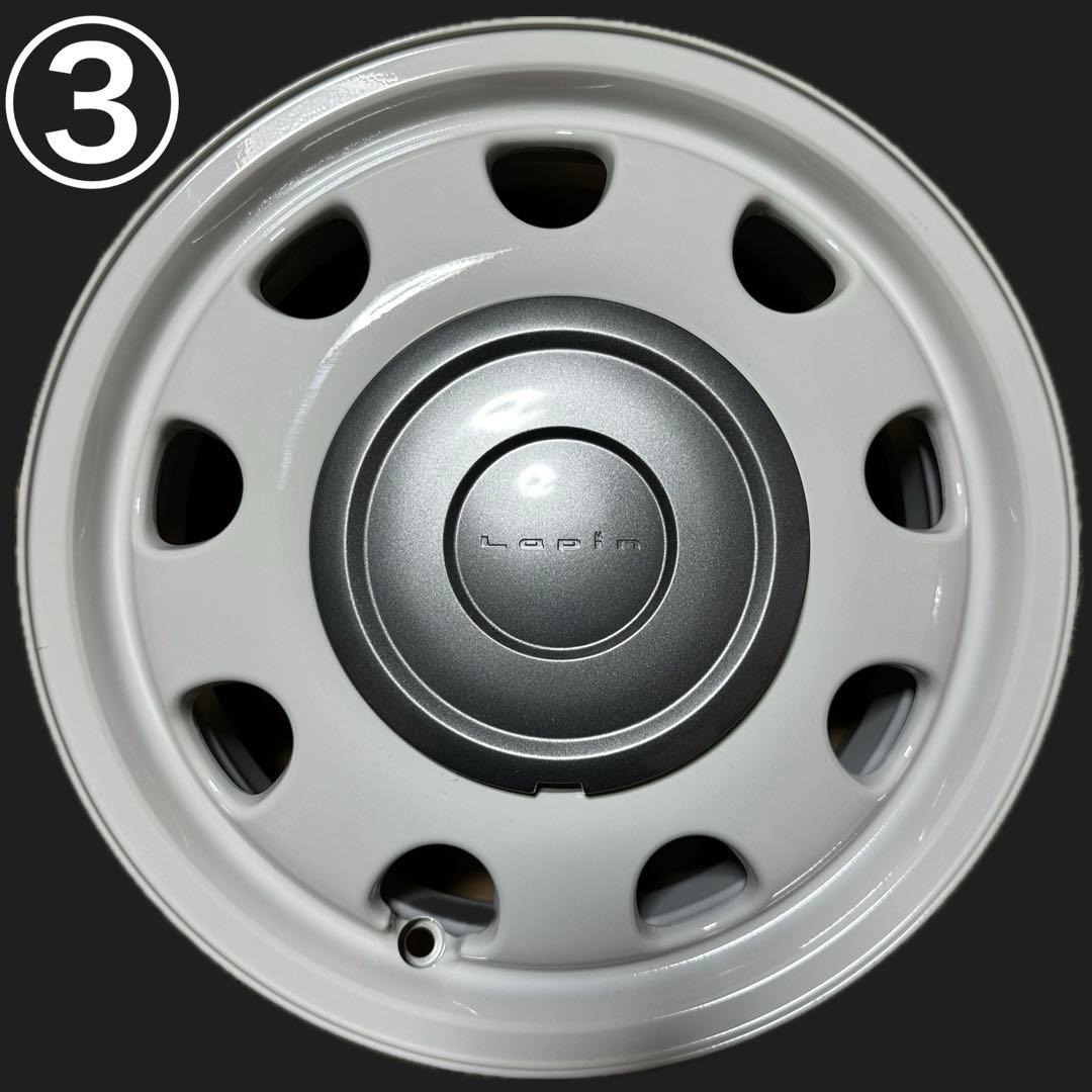 14インチ　現行ラパン　純正ホイール　ENKEI